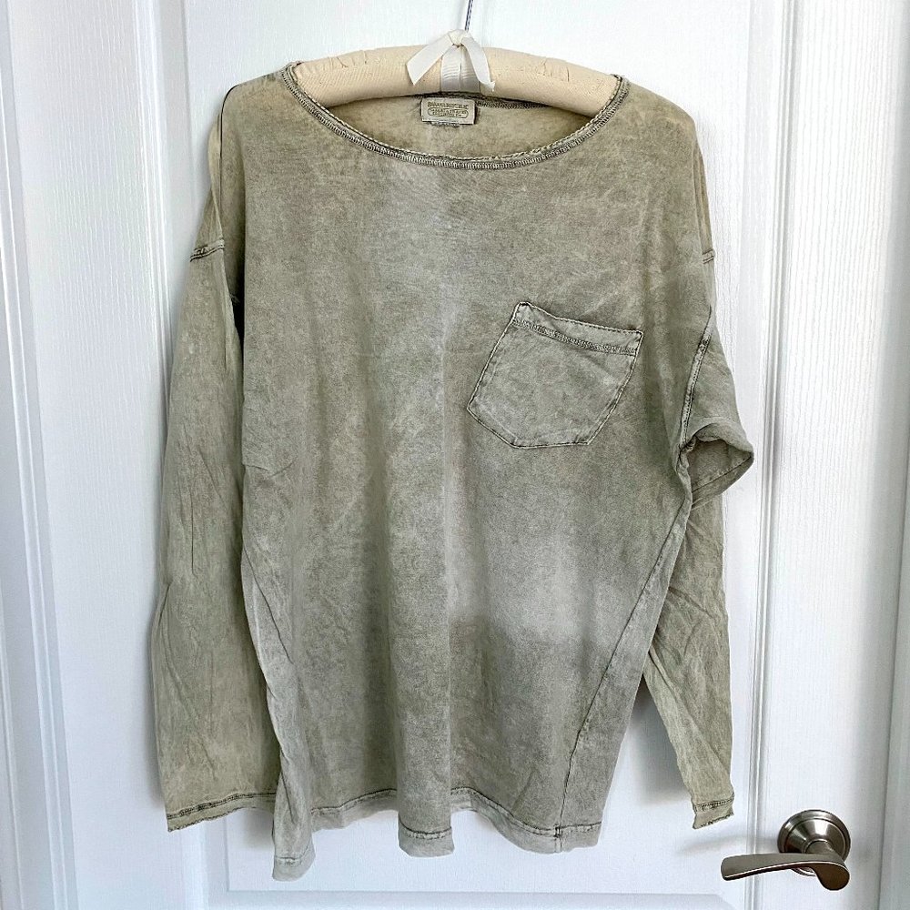 Vintage Banana Republic Safari & Travel Clothing Co. Cotton Shirt and Skirt Set